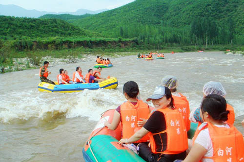 白河漂流 白河漂流